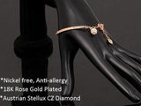 5 Sets of Happiness Half Bangle Bracelet
