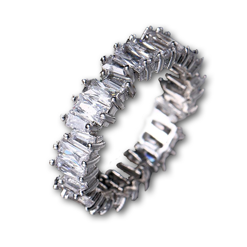 Baguette Crystal Ring