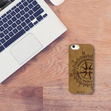 Compass Slim Wood Case - iPhone