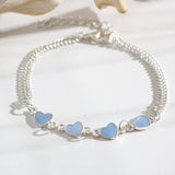 Luminous Hearts Bracelet