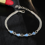 Luminous Hearts Bracelet