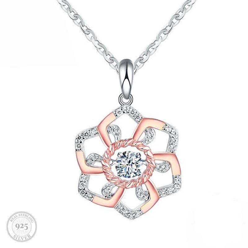 Luxe Perfect Petals Pendant Necklace