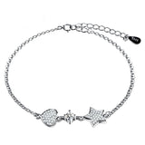 Love, Luck, and Shooting Stars Bracelet