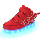 Fly High Tops - Kids LED Shoes