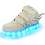 Fly High Tops - Kids LED Shoes