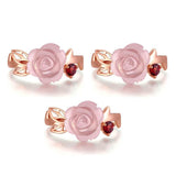 3 Sets of Rose Romance Ring