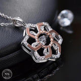 Luxe Perfect Petals Pendant Necklace