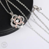 Luxe Flower Pendant Necklace