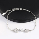 Love, Luck, and Shooting Stars Bracelet