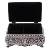 Vintage Metal Jewelry Box
