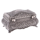 Vintage Metal Jewelry Box