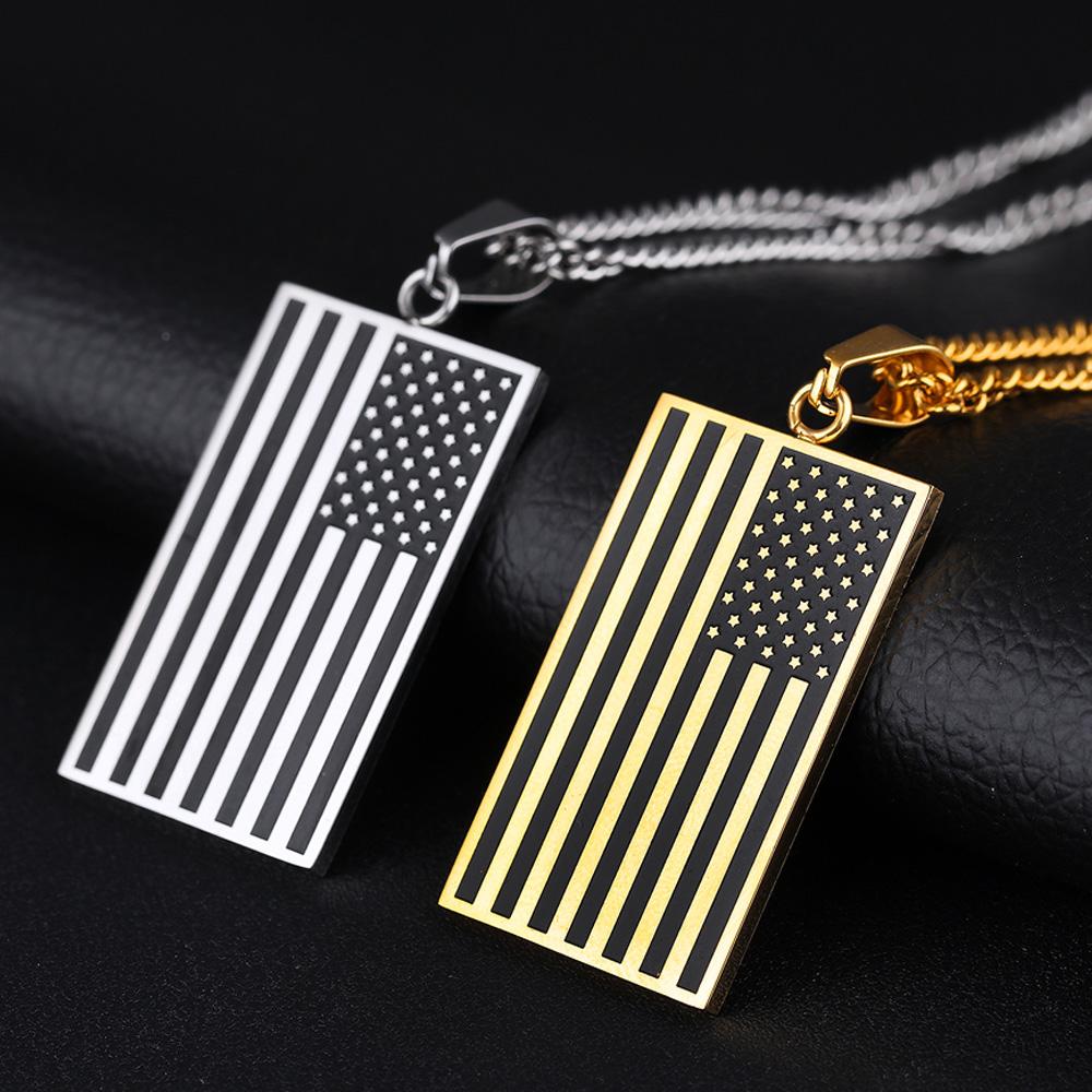 American Tribute Dog Tag (Fallen Soldier Tribute Necklace)