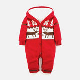 Knitted Winter Rompers for Newborn - Unisex