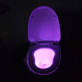 Motion Sensor Auto LED Light For Toilet Bowl & Lid