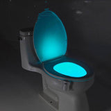 Motion Sensor Auto LED Light For Toilet Bowl & Lid