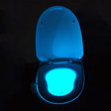 Motion Sensor Auto LED Light For Toilet Bowl & Lid