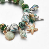 Seaside Summer Beaded Bracelet