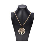 "Tree Of Life" - Pendant Necklace w/ Rhinestones (FREE SHIPPING)