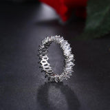 Baguette Crystal Ring