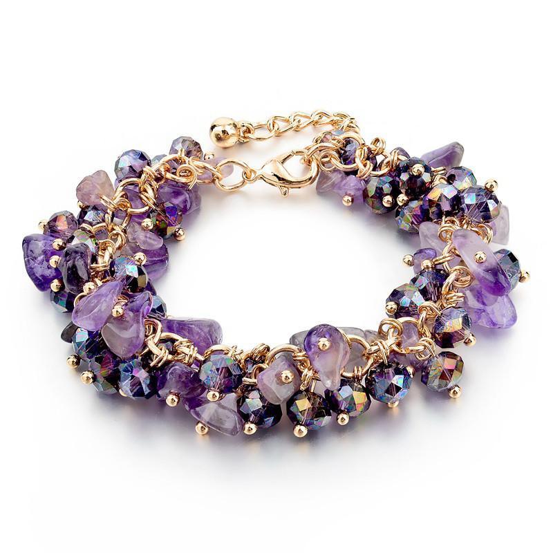 Set of 2 Confetti Stone Bracelets