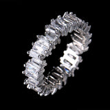 Baguette Crystal Ring