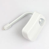 Motion Sensor Auto LED Light For Toilet Bowl & Lid