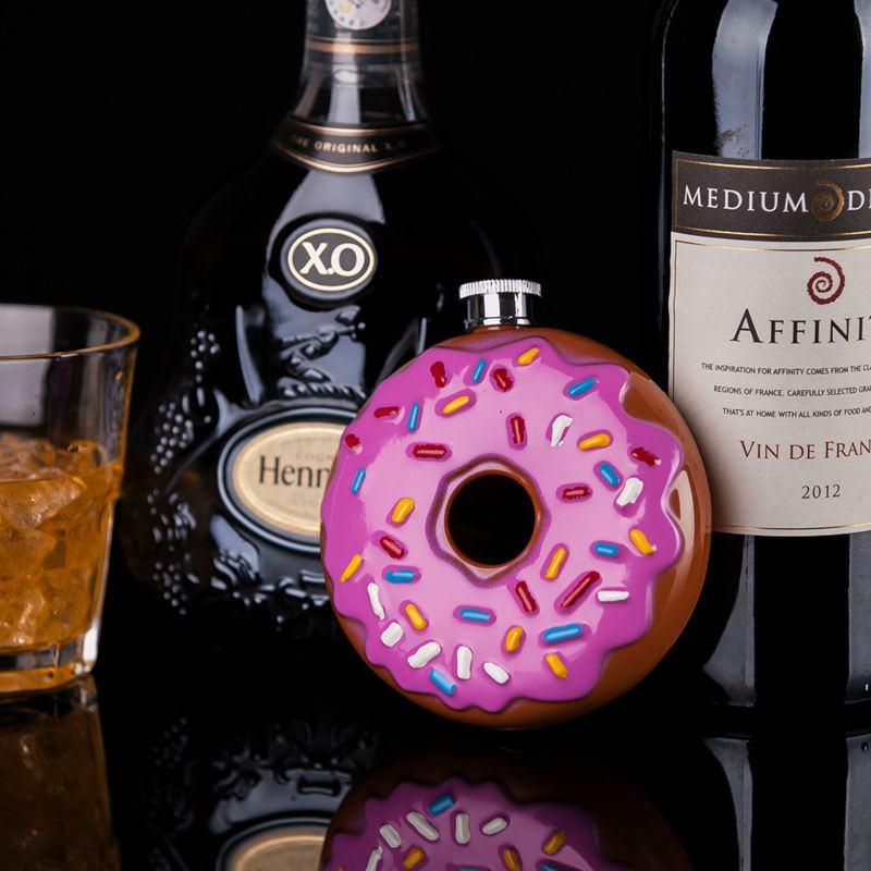 Stainless Steel Doughnut Flask Set