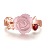 3 Sets of Rose Romance Ring