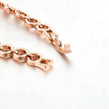 2 Sets of Rose Gold and Ice Bracelet