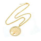 3 Sets of "Tree Of Life" - Pendant Necklace w/ Rhinestones (FREE SHIPPING)