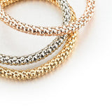 3 Set of "Tree of Life" Bracelets with Austrian Crystals