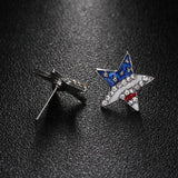 American Pride Star Earrings