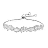 Baguette Crystal Adjustable Bracelet