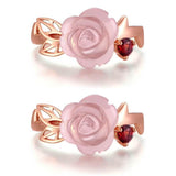 2 Sets of Rose Romance Ring