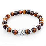 Natural Stone Buddha Bracelet