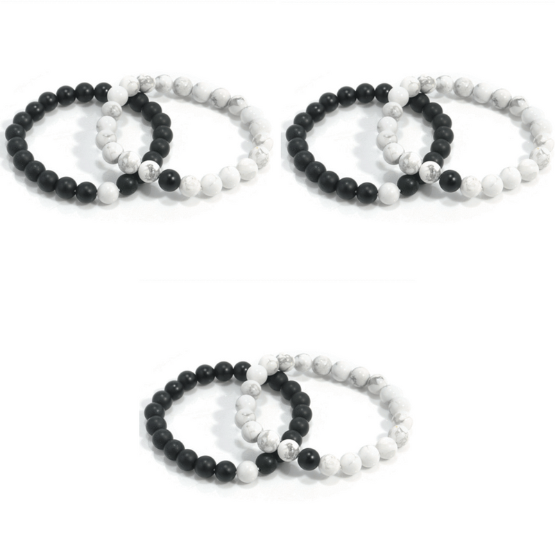 3 Set of Yin and Yang - Partner Bracelets