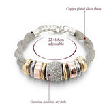 3 Sets of Entwined Silver Metal Bracelet Bundle Offer