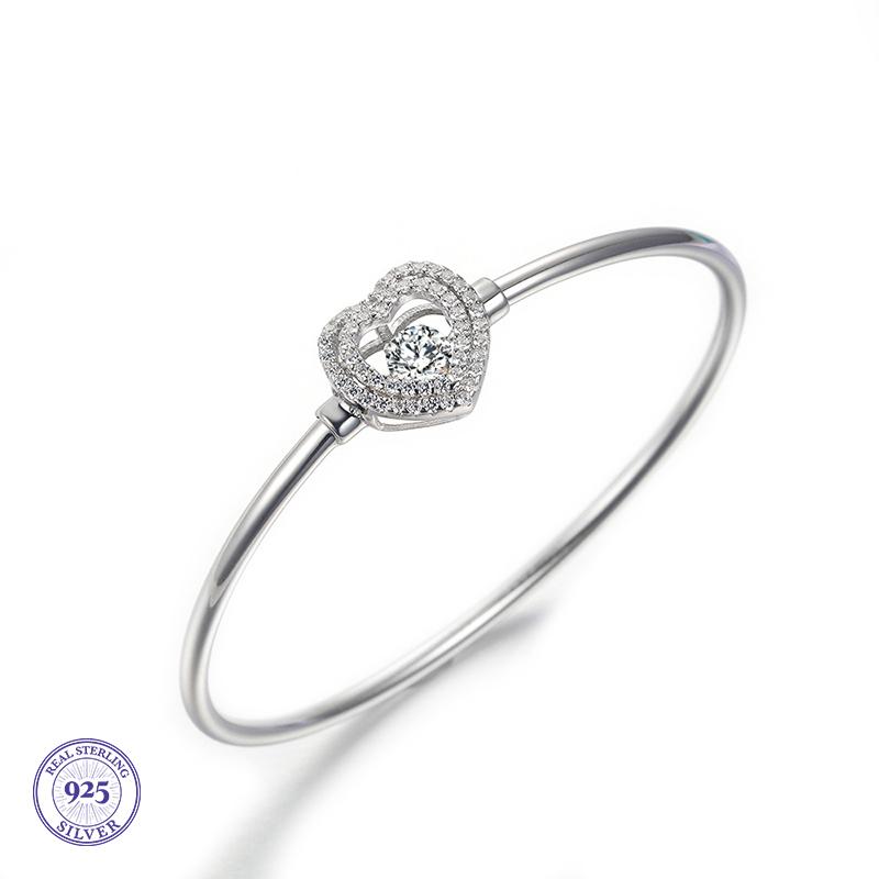 Luxe Heart Bangle