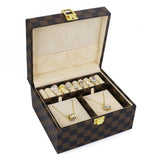 Checkered Jewelry Box