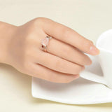 2 Sets of Rose Romance Ring