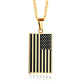 American Tribute Dog Tag (Fallen Soldier Tribute Necklace)