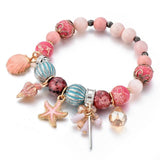 Seaside Summer Beaded Bracelet