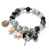 Seaside Summer Beaded Bracelet