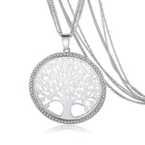 3 Sets of "Tree Of Life" - Pendant Necklace w/ Rhinestones (FREE SHIPPING)