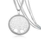 "Tree Of Life" - Pendant Necklace w/ Rhinestones (FREE SHIPPING)