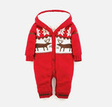 Knitted Winter Rompers for Newborn - Unisex