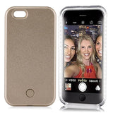 LED Selfie Light Phone Case For Apple iphone