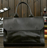 PU Leather Shoulder Computer Briefcase